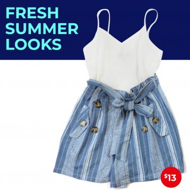 fresh summer looks romper