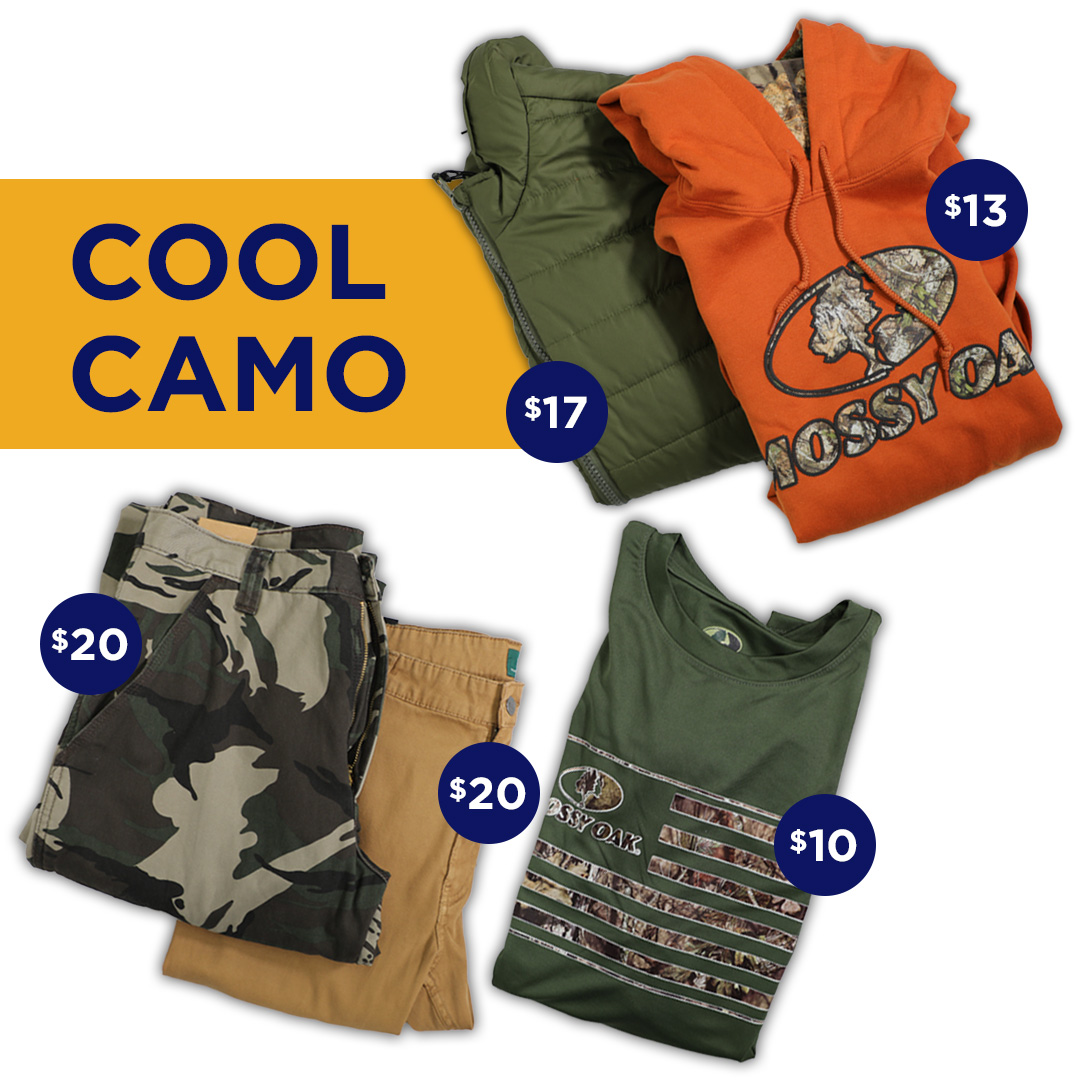 Camo outfits