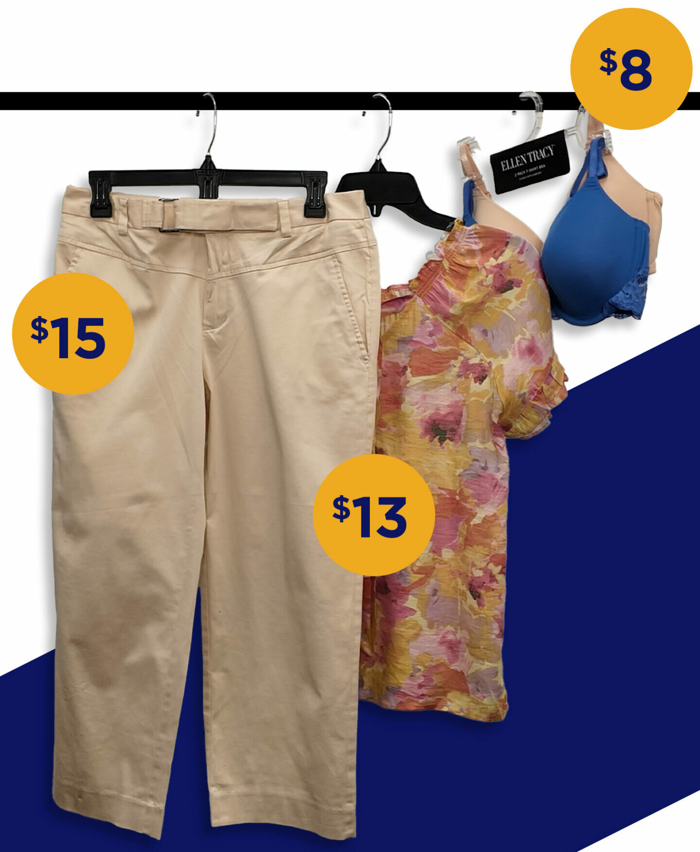 womens clothing on clothing rack